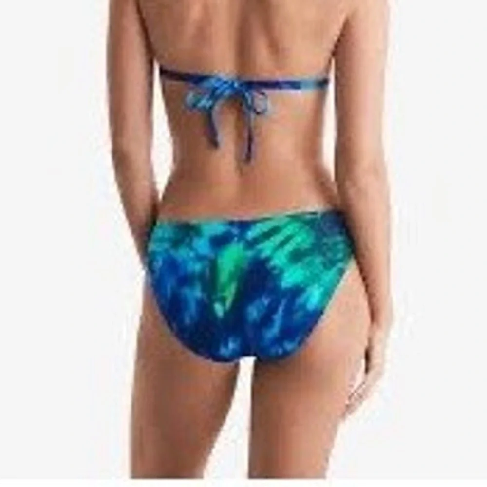 NWT Mimi Flamingo Saltwater Tie Dye Logan Hipster Bikini BottomSwim 16 $64